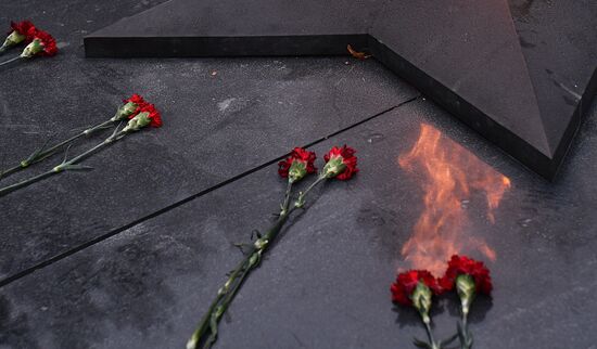 Russia Regions WWII Leningrad Siege Lifting Anniversary