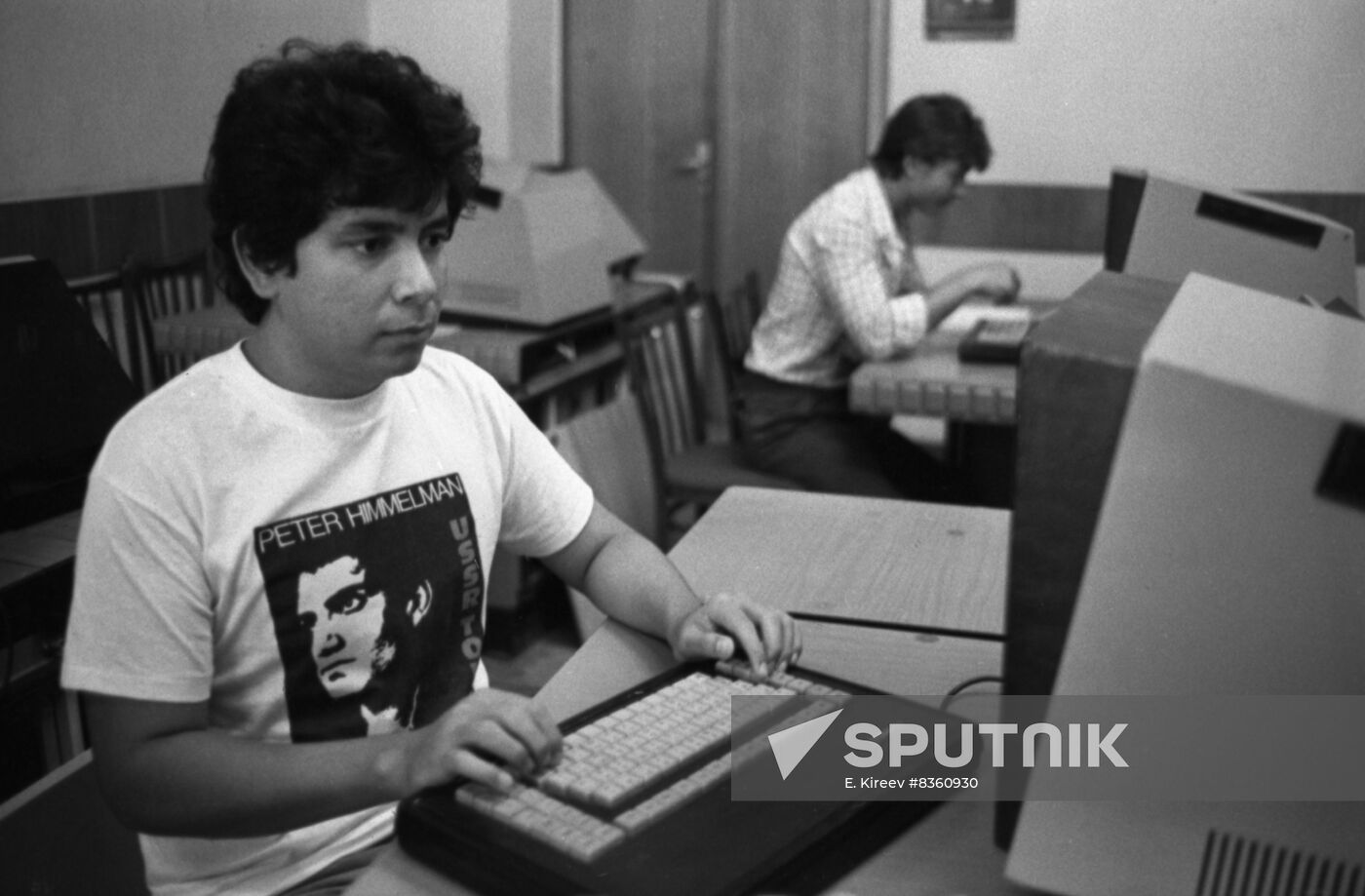 Colombian student studying at Kharkov University