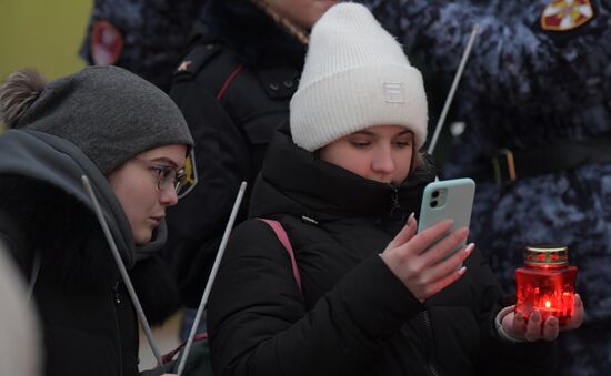 Russia WWII Leningrad Siege Lifting Anniversary Rally