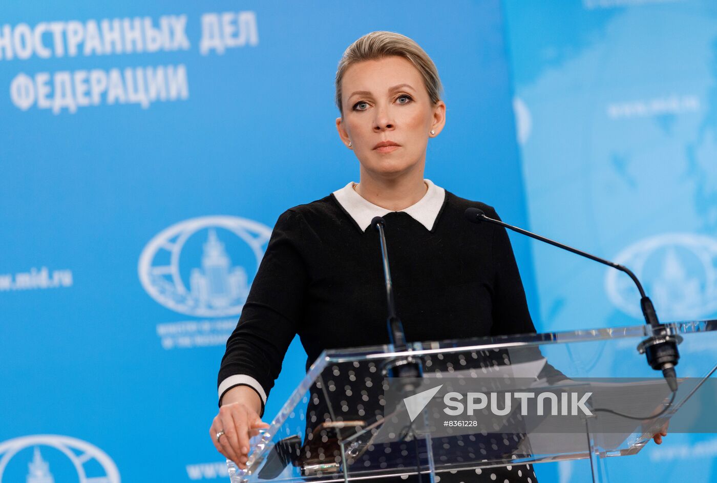 Russia Zakharova Briefing