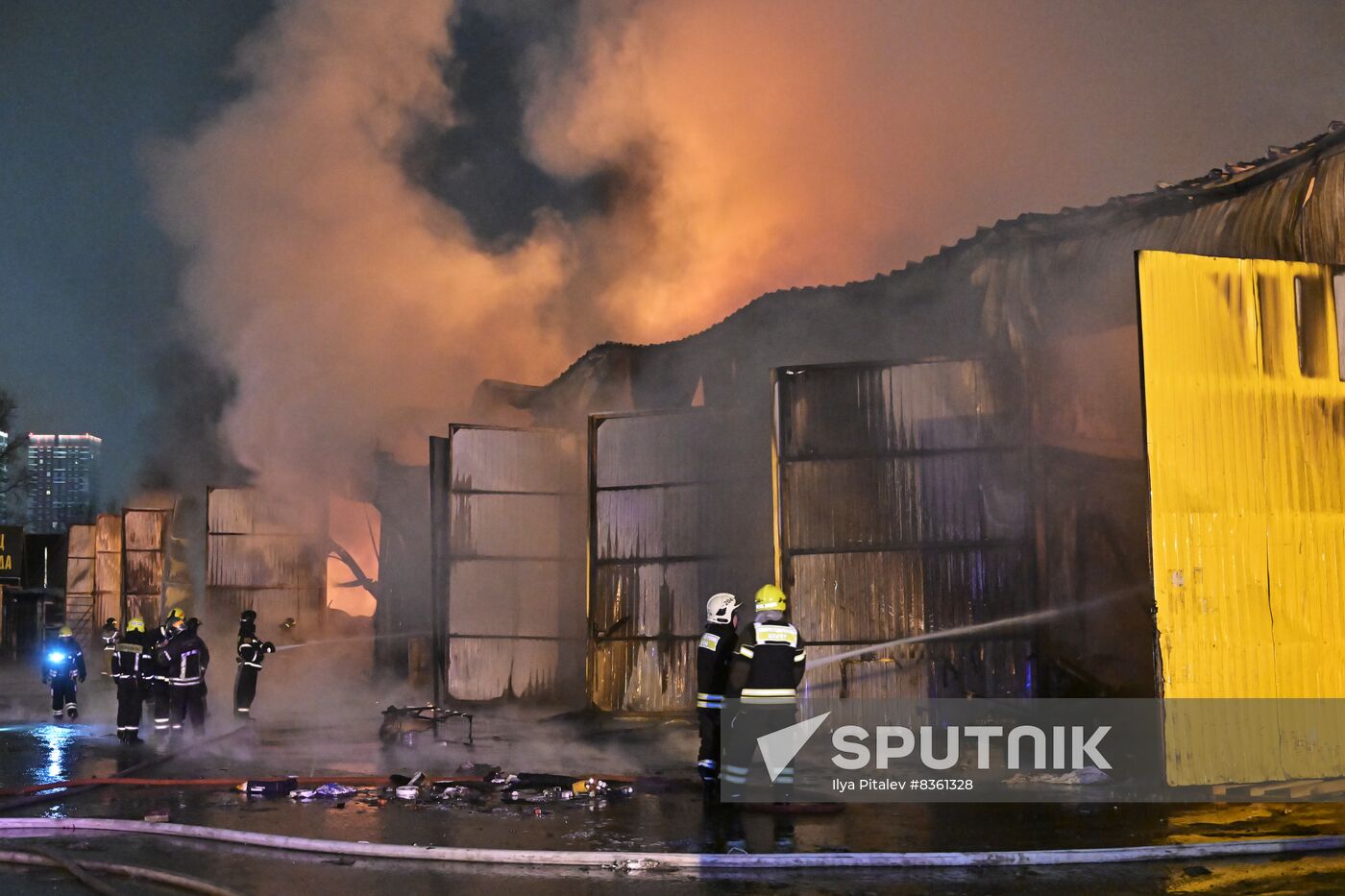 Russia Storage Fire