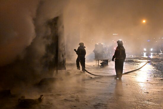 Russia Storage Fire