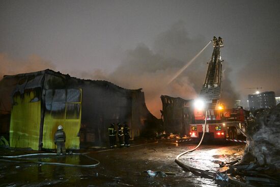 Russia Storage Fire