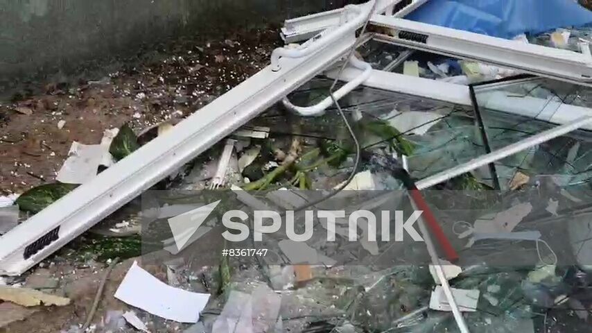 Russia Ukraine Military Operation Shelling