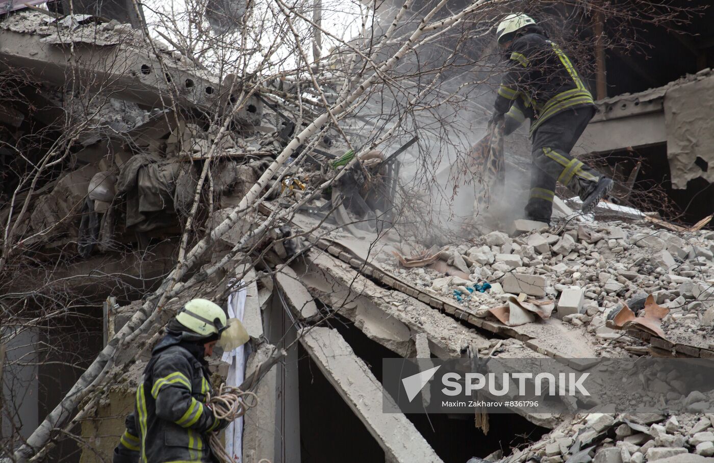 Russia Ukraine Military Operation Shelling