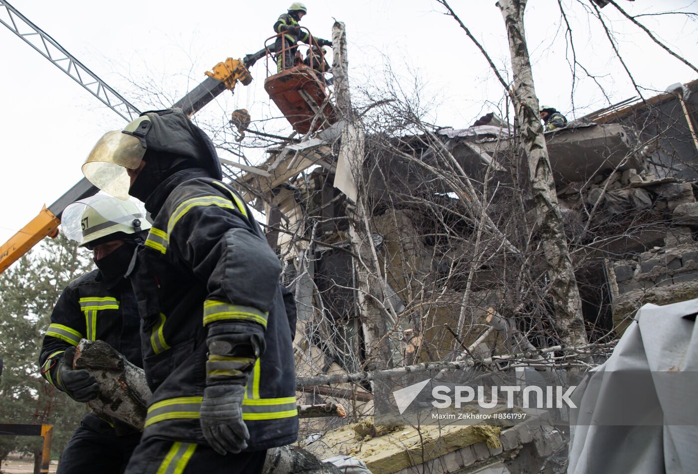 Russia Ukraine Military Operation Shelling