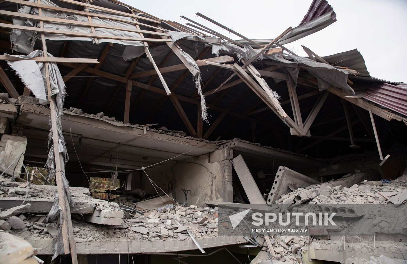 Russia Ukraine Military Operation Shelling