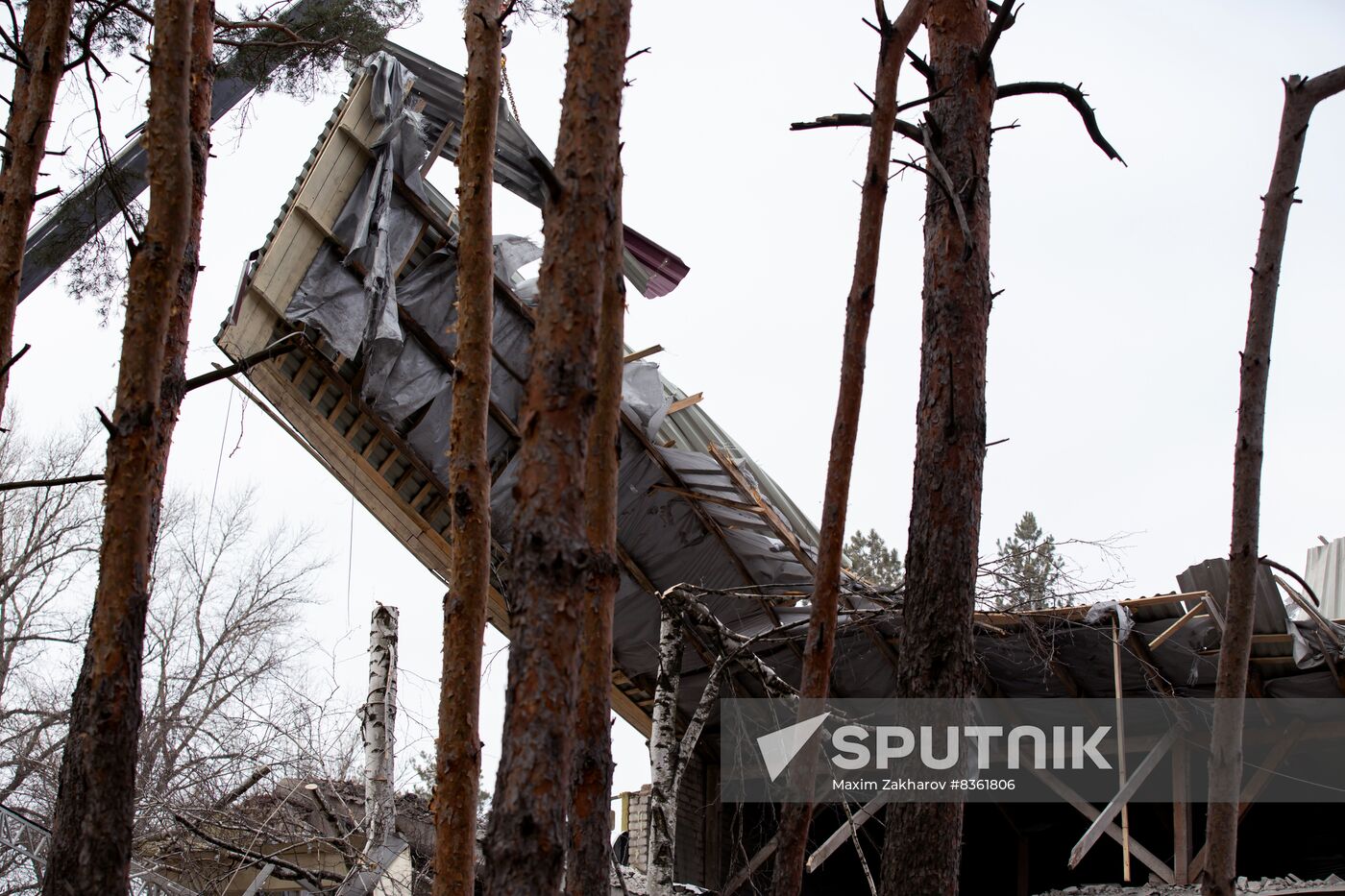 Russia Ukraine Military Operation Shelling
