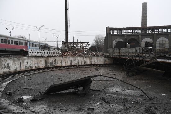 Russia Ukraine Military Operation Shelling Aftermath