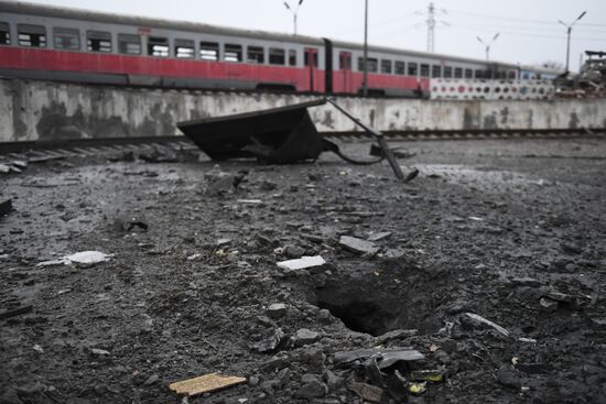 Russia Ukraine Military Operation Shelling Aftermath