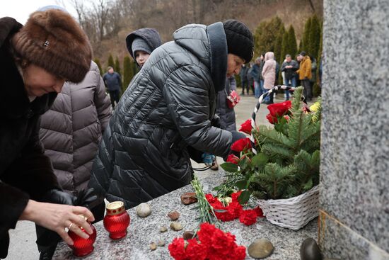 Russia Holocaust Memorial Rally