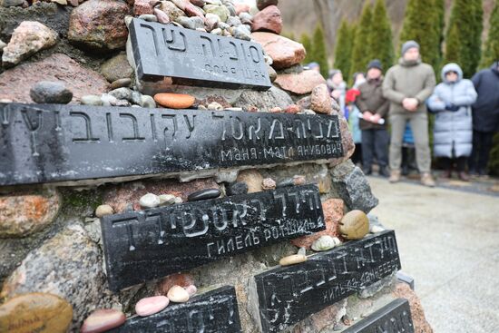 Russia Holocaust Memorial Rally