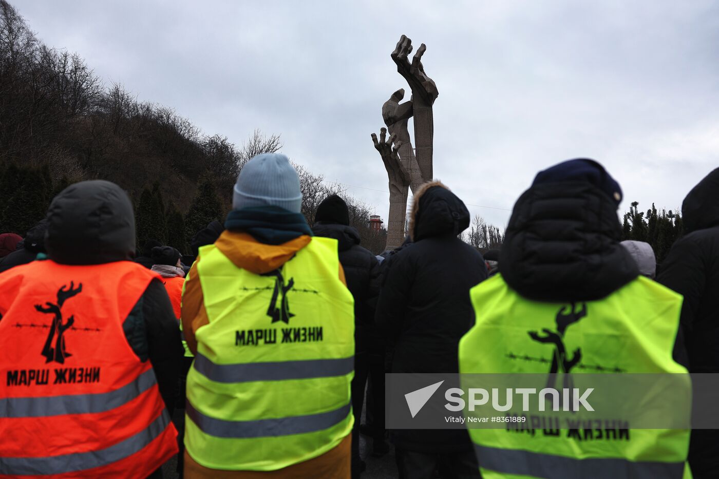 Russia Holocaust Memorial Rally