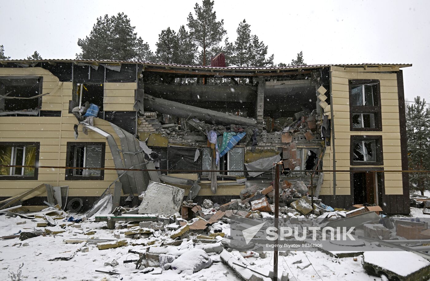 Russia Ukraine Military Operation Shelling