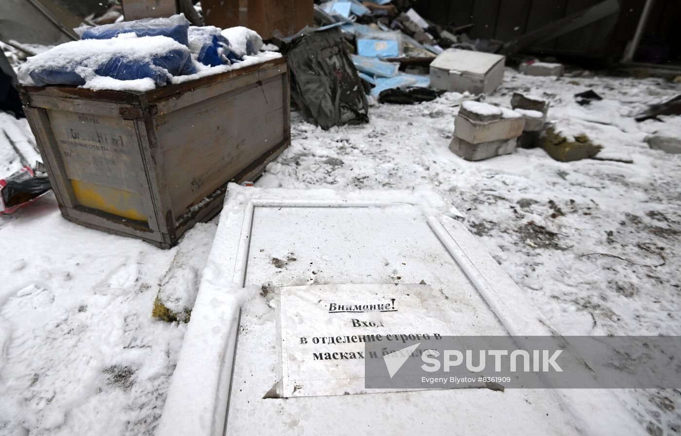 Russia Ukraine Military Operation Shelling