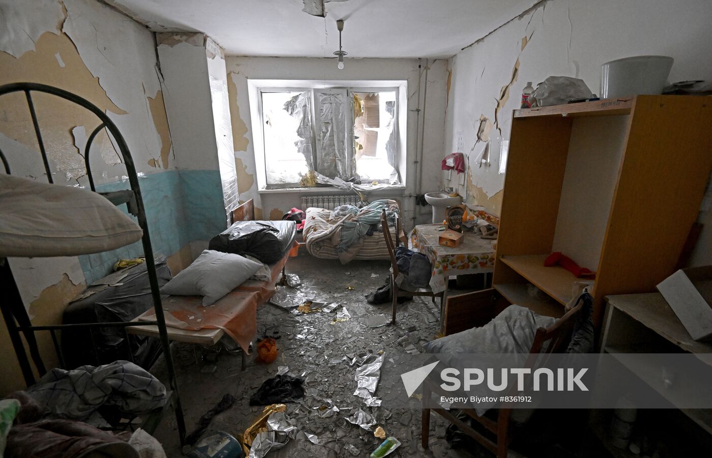 Russia Ukraine Military Operation Shelling