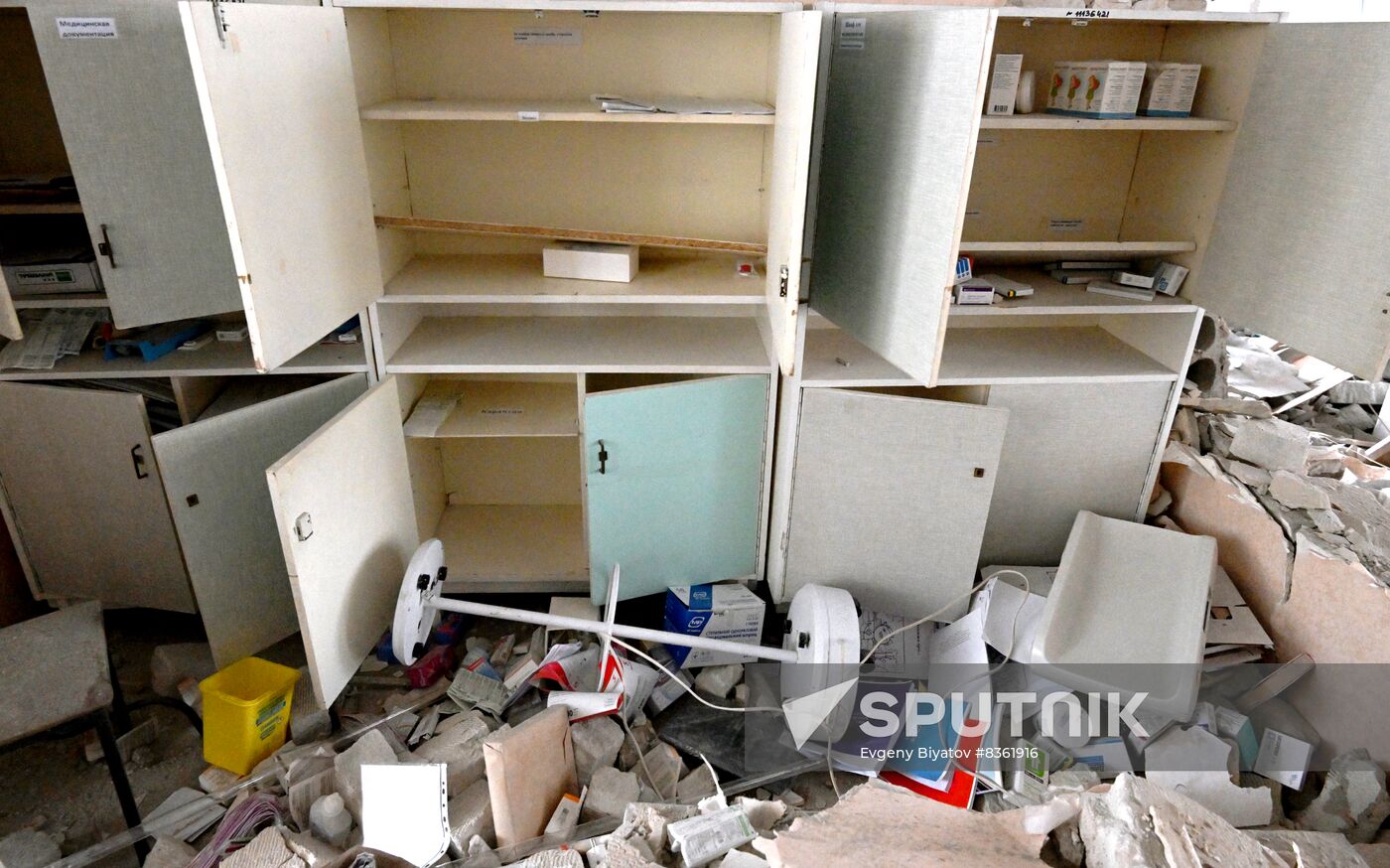 Russia Ukraine Military Operation Shelling