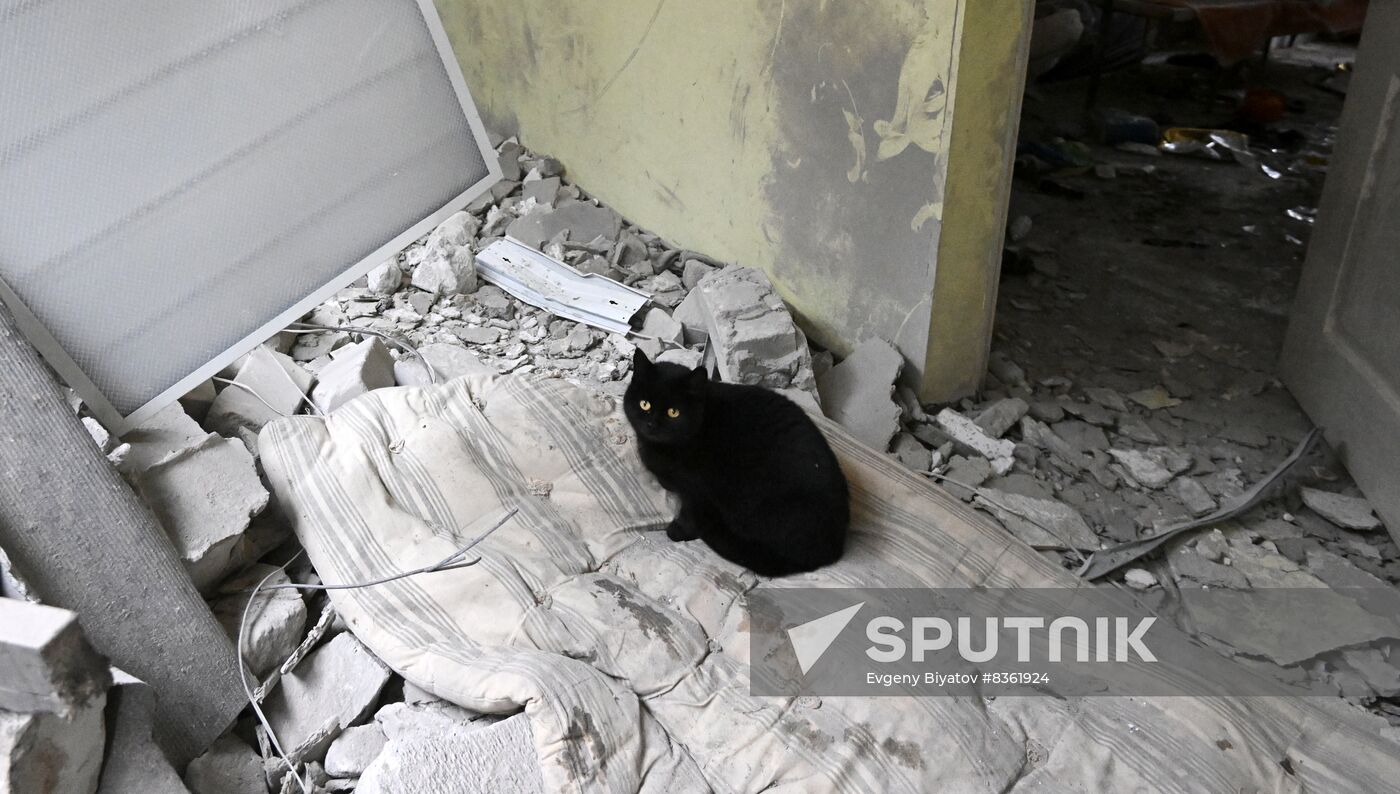 Russia Ukraine Military Operation Shelling