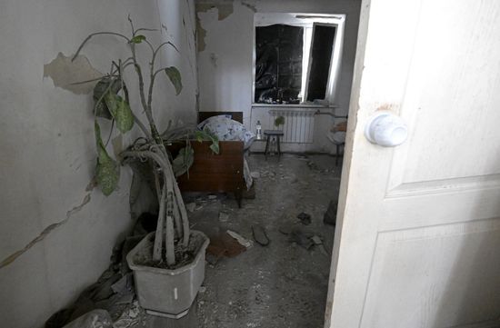 Russia Ukraine Military Operation Shelling