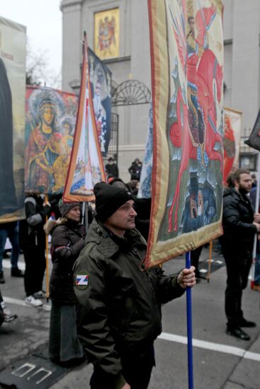 Serbia Kosovo Tensions Rally