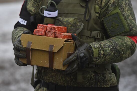 Russia Ukraine Military Operation Sappers