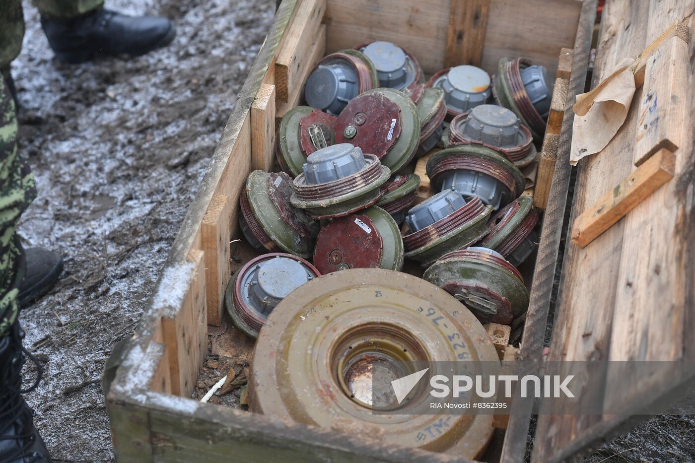 Russia Ukraine Military Operation Sappers