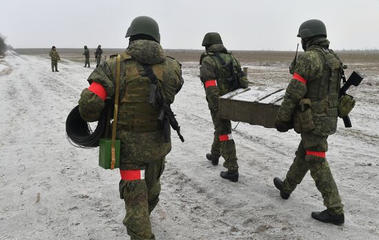 Russia Ukraine Military Operation Sappers