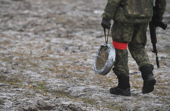 Russia Ukraine Military Operation Sappers
