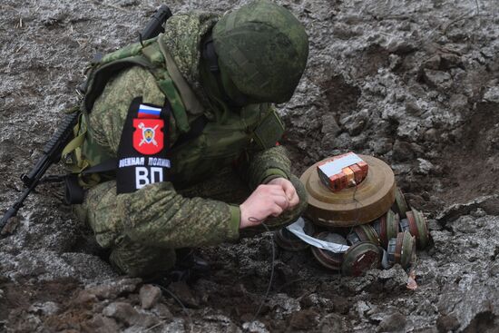 Russia Ukraine Military Operation Sappers