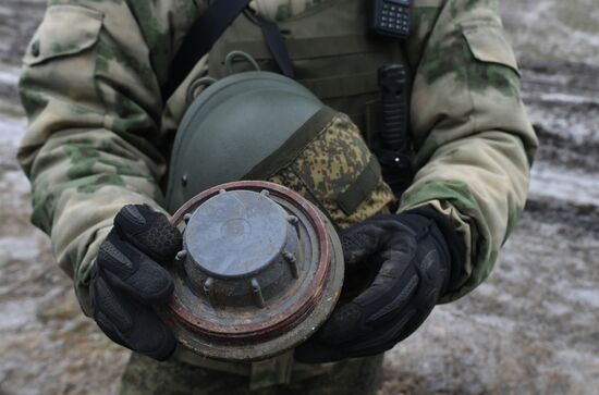 Russia Ukraine Military Operation Sappers