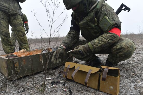 Russia Ukraine Military Operation Sappers