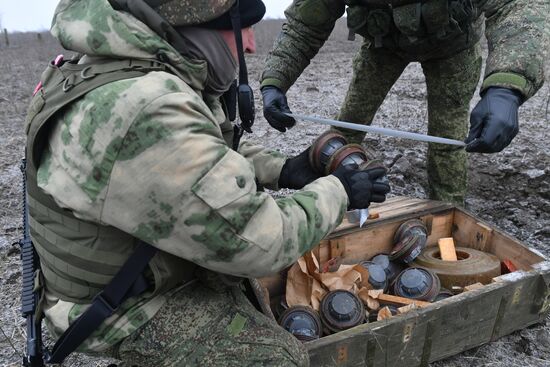 Russia Ukraine Military Operation Sappers