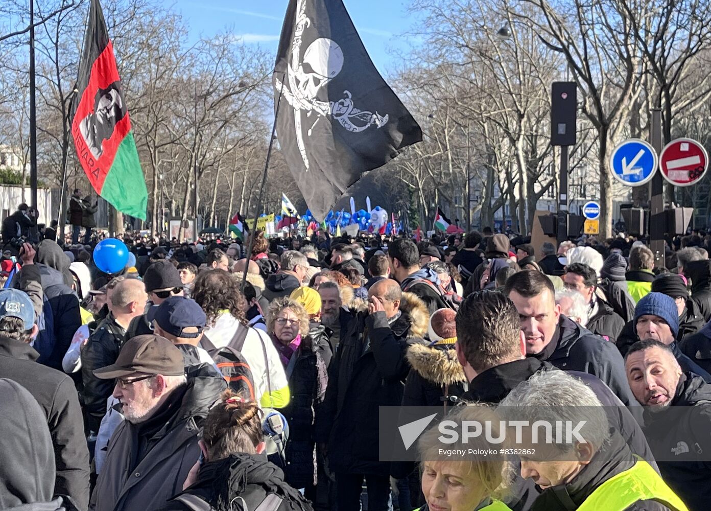 France Pension Reform Protest