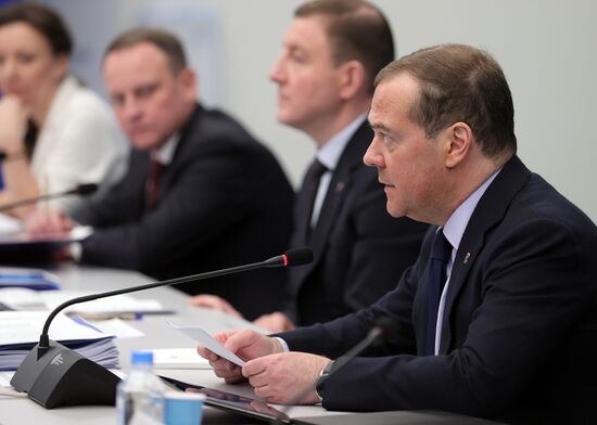 Russia Medvedev United Russia Commission