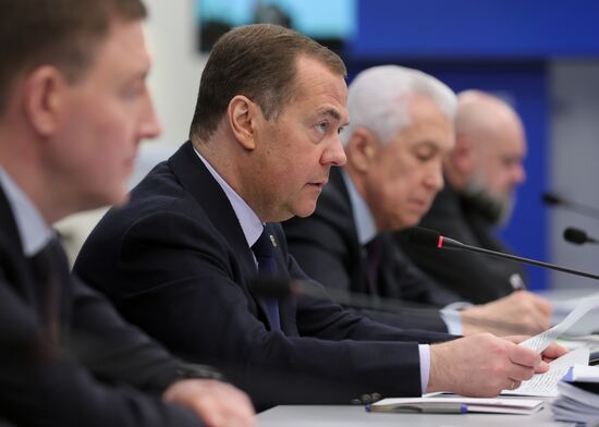 Russia Medvedev United Russia Commission