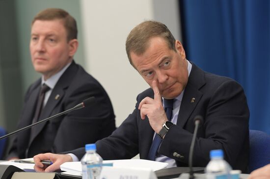 Russia Medvedev United Russia Commission