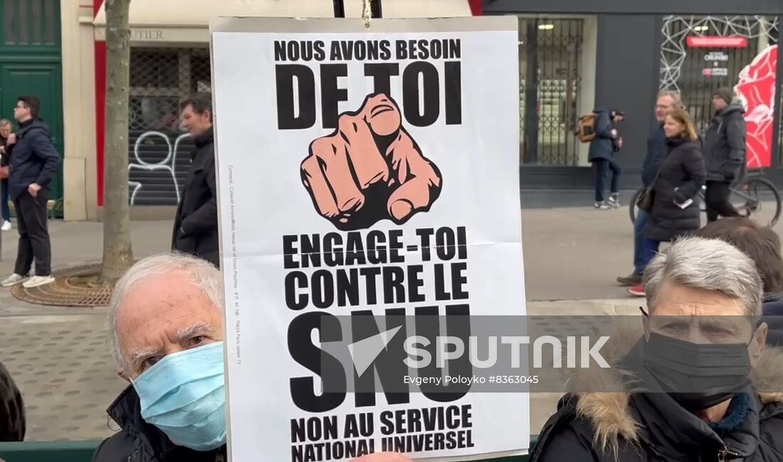 France Pension Reform Protest
