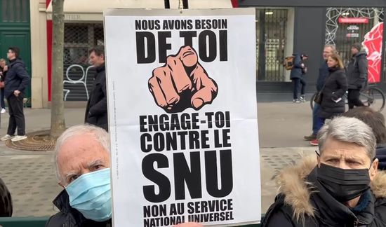 France Pension Reform Protest