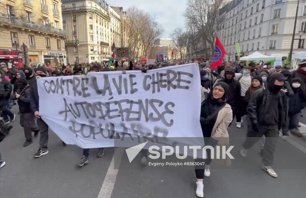 France Pension Reform Protest