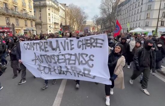 France Pension Reform Protest