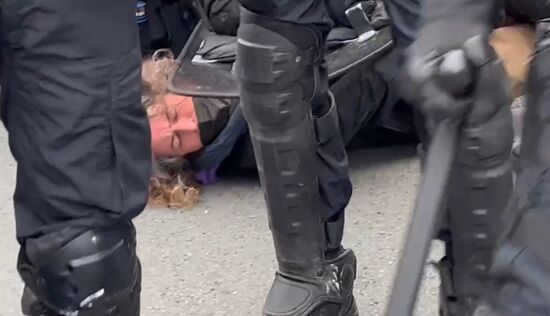 France Pension Reform Protest