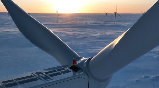 Russia Arctic Wind Power Plant
