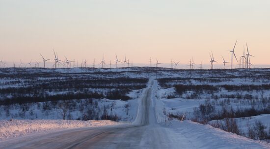 Russia Arctic Wind Power Plant