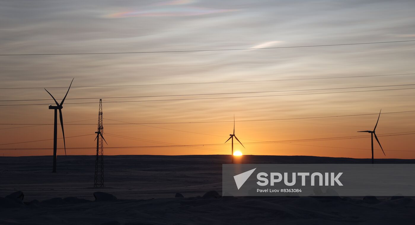 Russia Arctic Wind Power Plant