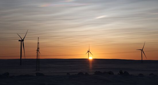 Russia Arctic Wind Power Plant