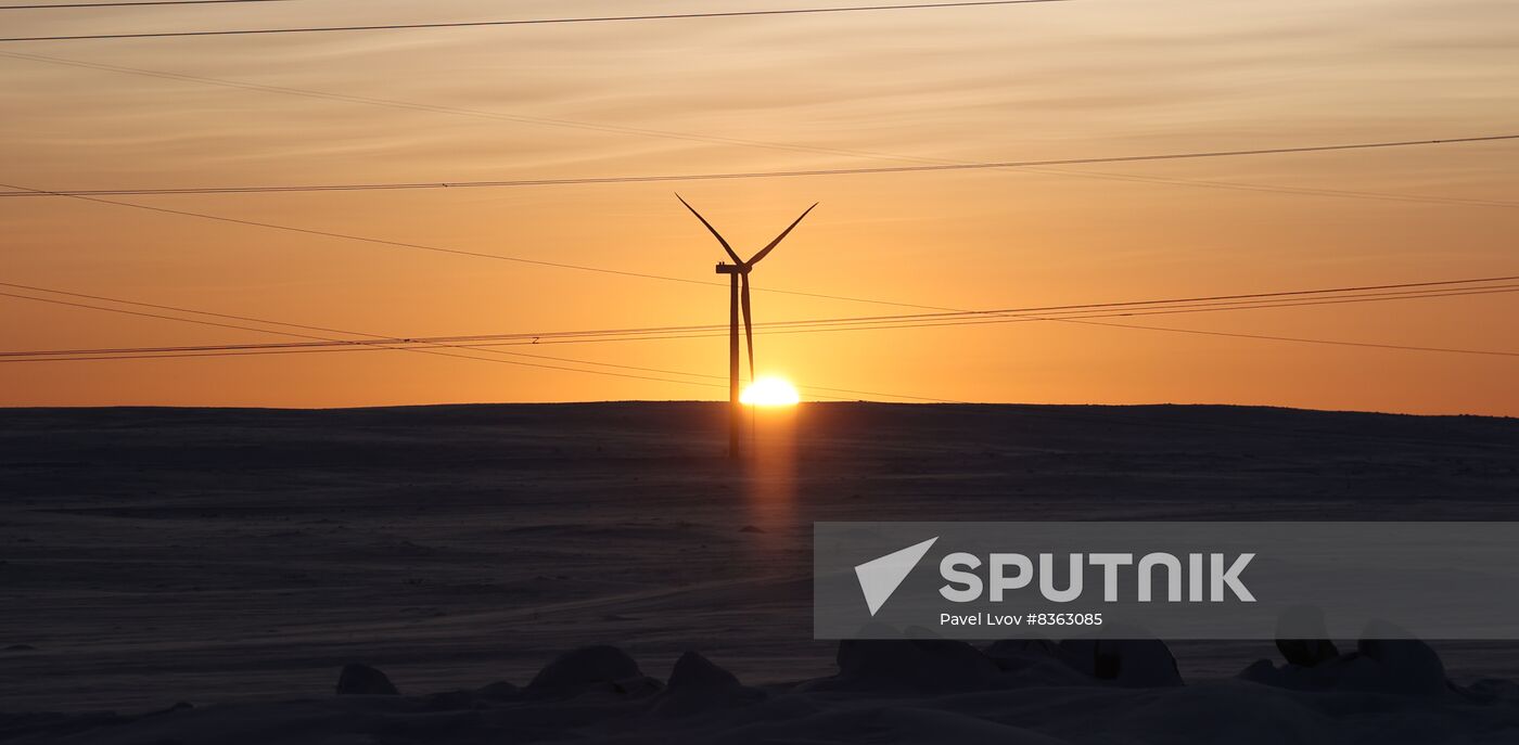 Russia Arctic Wind Power Plant