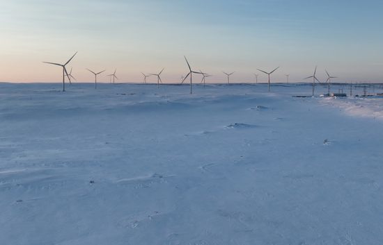 Russia Arctic Wind Power Plant