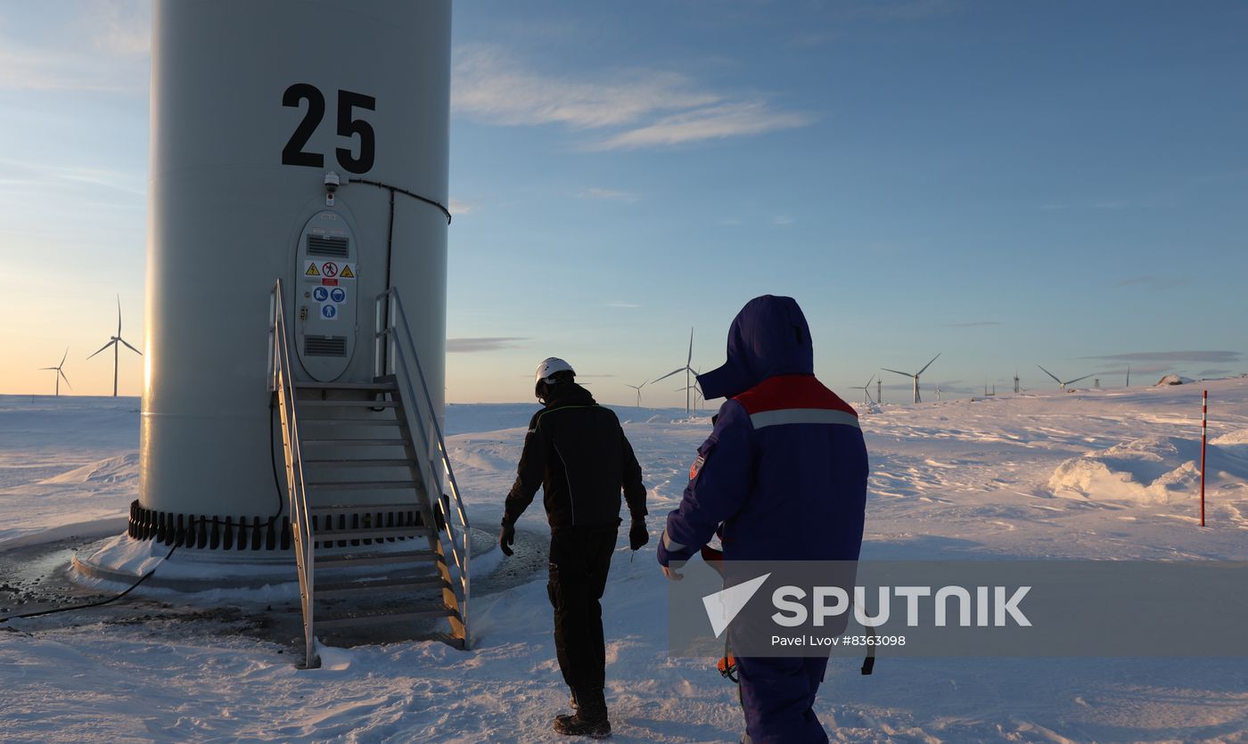 Russia Arctic Wind Power Plant