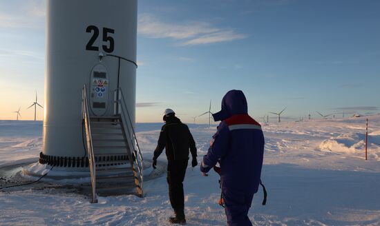 Russia Arctic Wind Power Plant