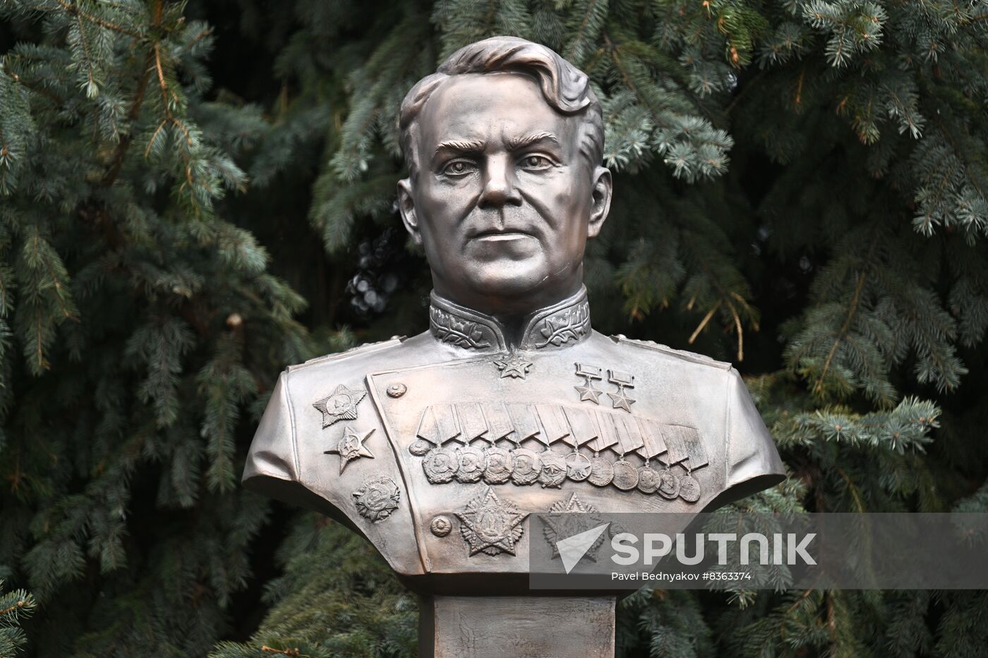 Russia WWII Stalingrad Battle Anniversary Commanders